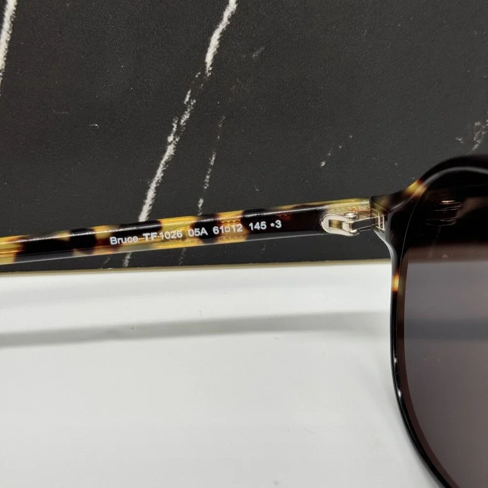 NEW TOM FORD BRUCE TF1026 05A HAVANA MEN SUNGLASSES TOM FORD FT1026 05A